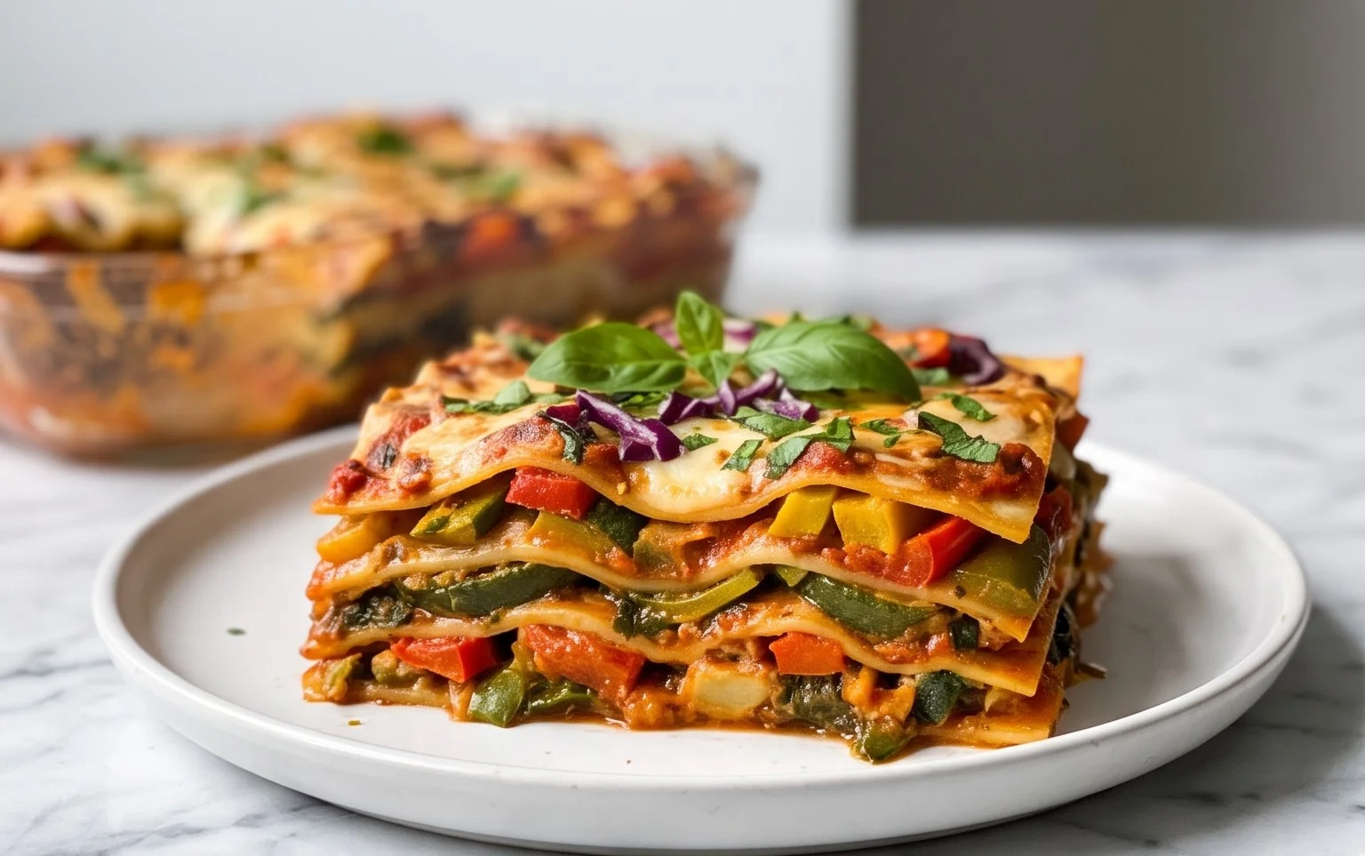 Lasagnes Arc-en-ciel Vegan: Colorées & Savoureuses